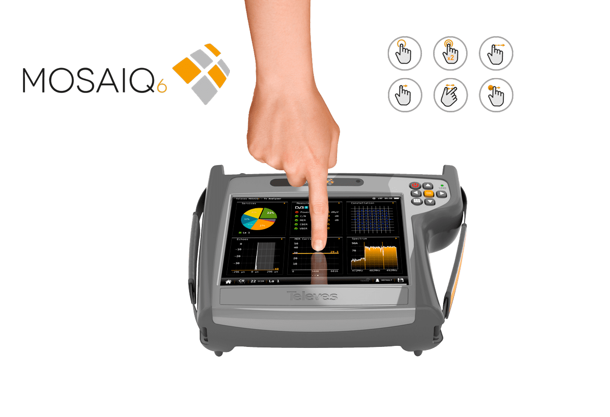 MOSAIQ6, misuratore di campo portatile ad alto rendimento e precisione
