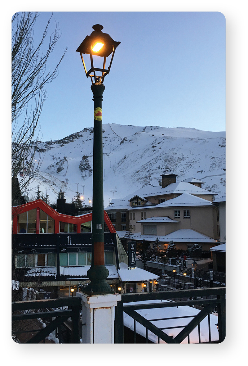 Sierra Nevada, a prime location with intelligent lighting