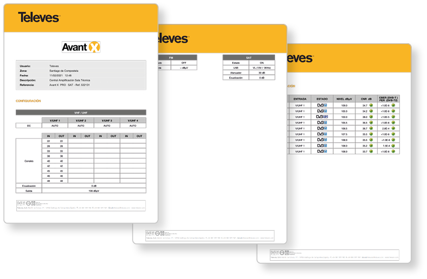 Generación de informes en PDF con la Avant X Pro