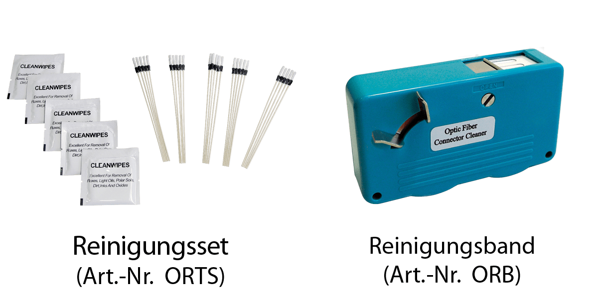 Müssen optische Anschlüsse gereinigt werden? Welche Hilfsmittel sollte man dazu verwenden?