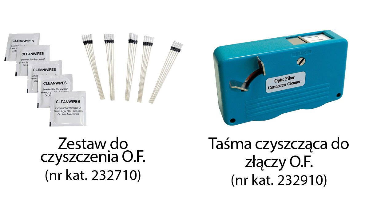 Czy złącza optyczne trzeba czyścić? Jakie narzędzia do tego służą?