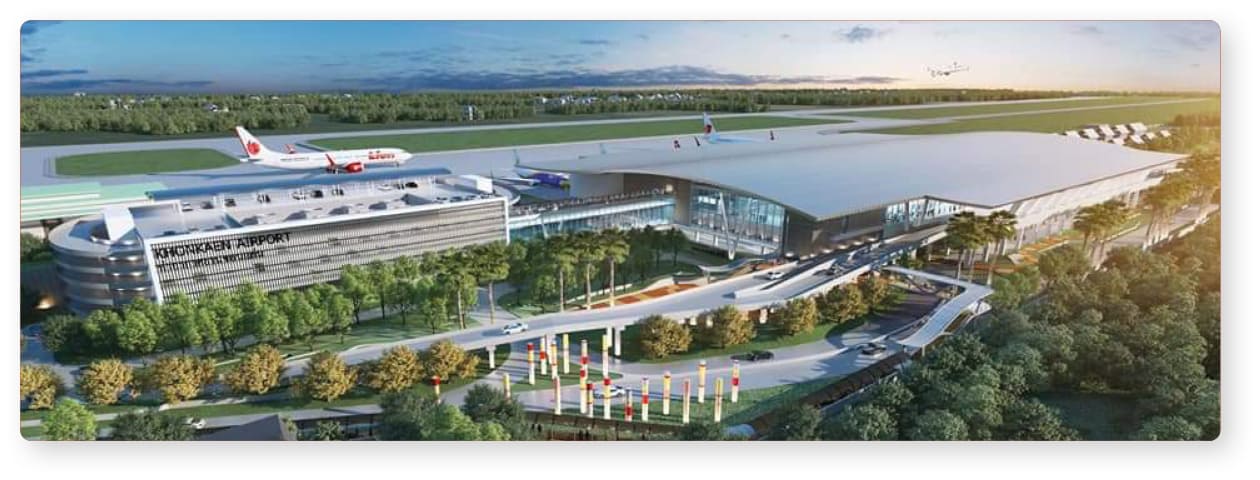 Le nouveau terminal de l’aéroport de Khon Kaen en Thaïlande fournira des services avec les réseaux GPON de Televes