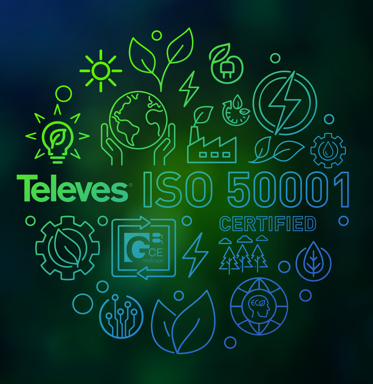 ISO 50001-Zertifizierung, eine Garantie für starkes Engagement für die Energieeffizienz und Nachhaltigkeit