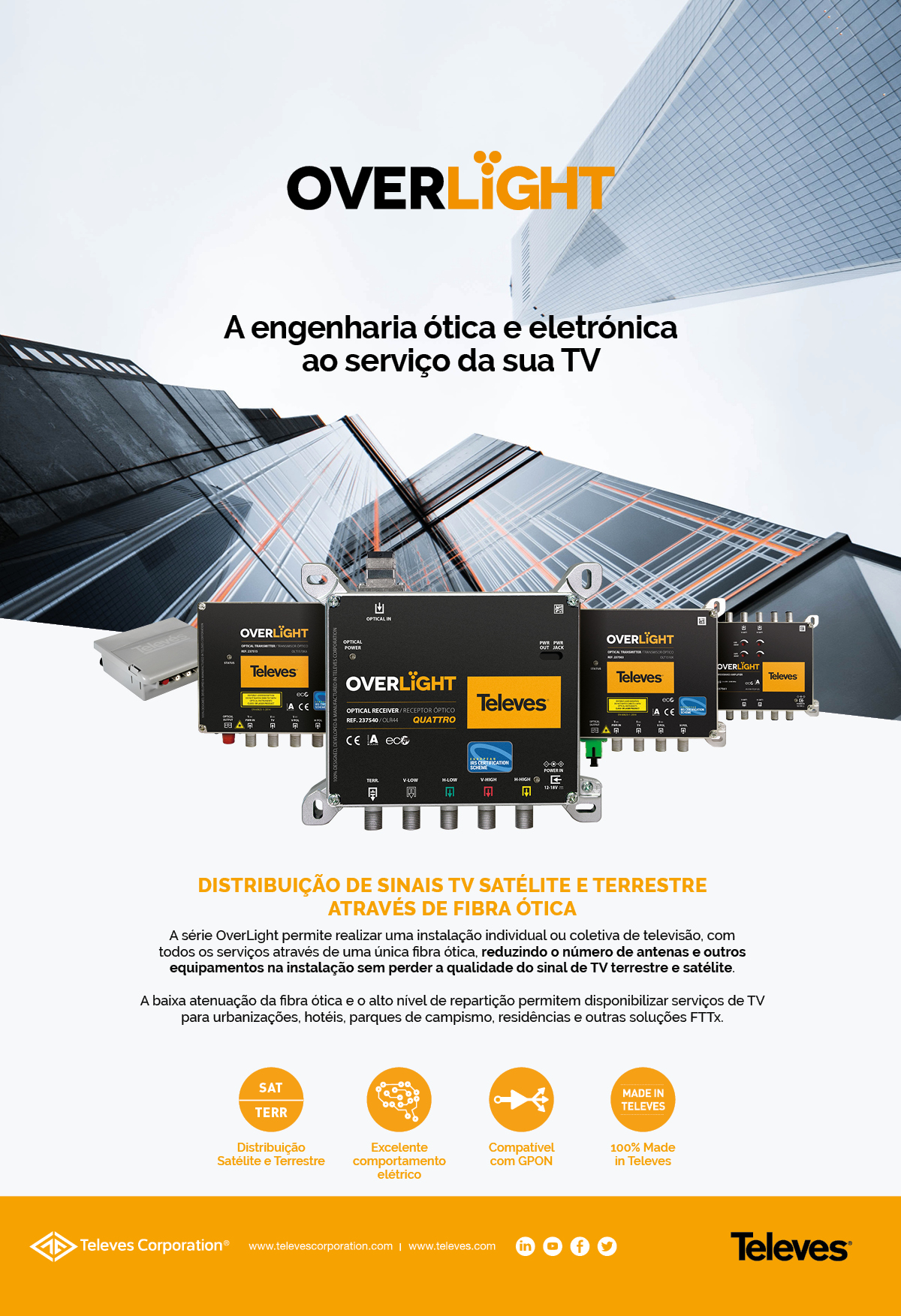 OVERLIGHT - A engenharia ótica e eletrónica ao serviço da sua TV