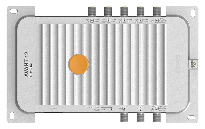 Centrales amplificadoras de la serie Avant