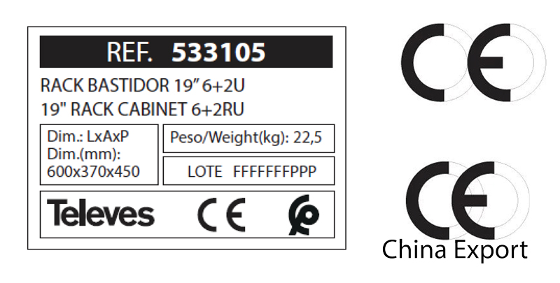 Is European Conformity (CE marking) mandatory for telecommunications racks?
